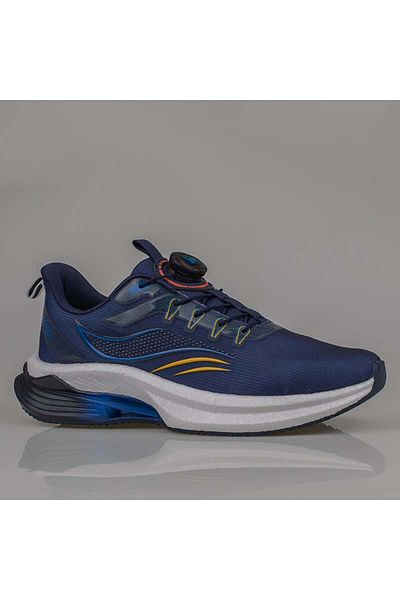m2s Navy Blue Smart Lacing Men's Sneaker