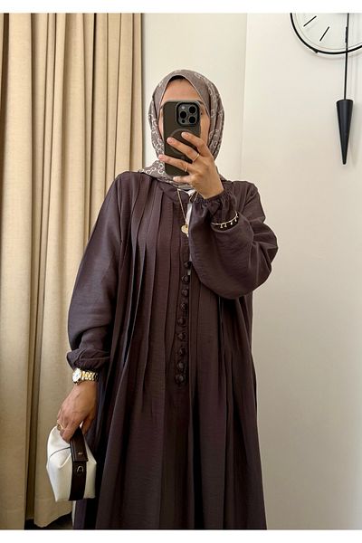 MERİÇ BOUTİQUE Καλοκαιρινό κομψό φόρεμα με κουμπιά