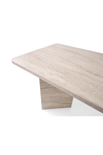 Levent Mobilya Aksesuar VİNA MASA, TRAVERTER, 180x90