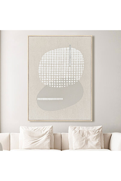 homez لوحة فنية جدارية مؤطرة من الكتان 90*120*4 سم