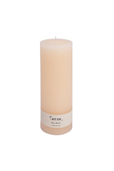 homez pillar candle 10*30cm, beige