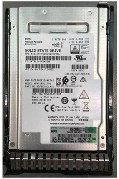 Inna marka Dysk SSD HP Enterprise 1.92TB SFF, model V-6UTP-07G, P06597-001