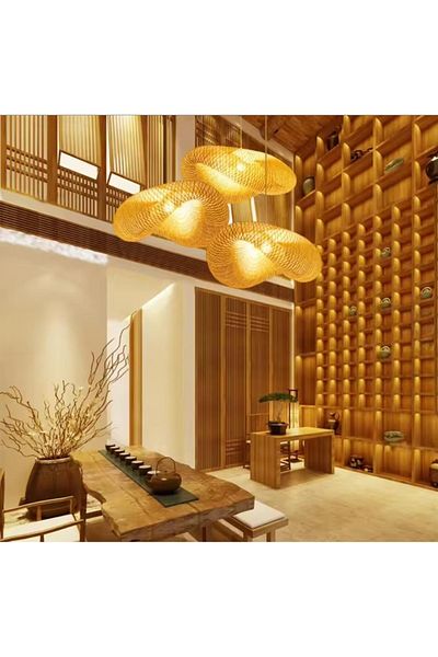 KARAZ Single rustic chandelier