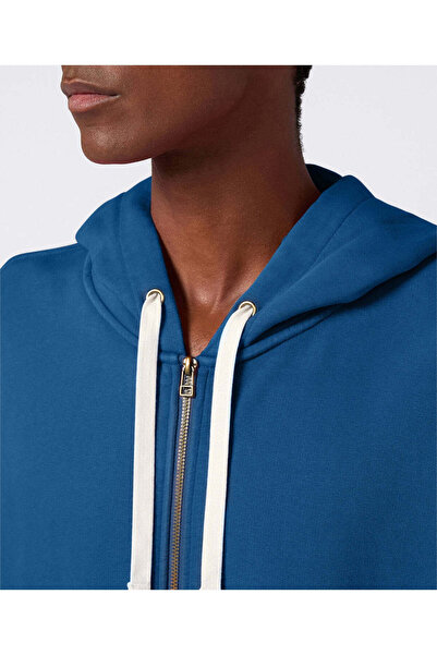 Champion Time Capsule Full Zip Hoodie Sweatshirt Erkek  Mavi  Sweatshirt - 220745-BS189