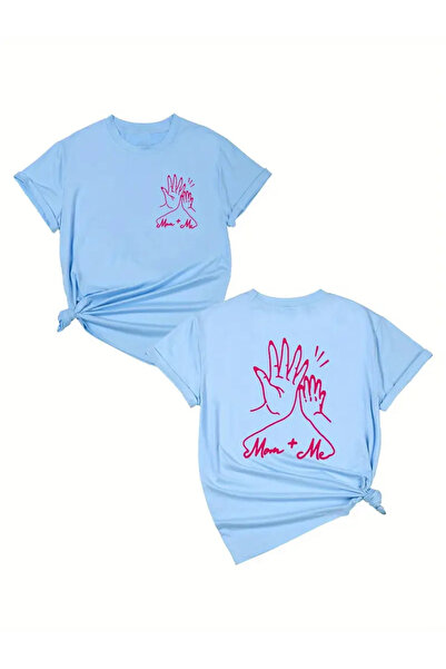 SVART WEAR Set de tricouri pentru mama fiica High Five tricou Twin Mother Daughter Kid (PRET SOLITOR)