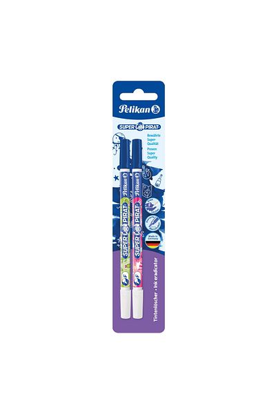 Pelikan Marker corector Pirate S, vârf F, material plastic, culori asortate, set de 2, blister