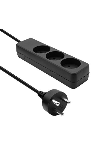 ProXtend Prelungitor cu 3 prize 4M IT negru, K3-KIT04B