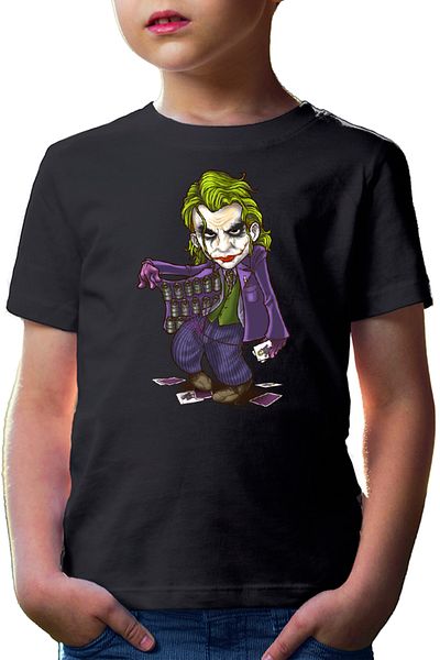OEM Kids T-shirt Joker Boom Smile Inventor Clown Arthur Fleck