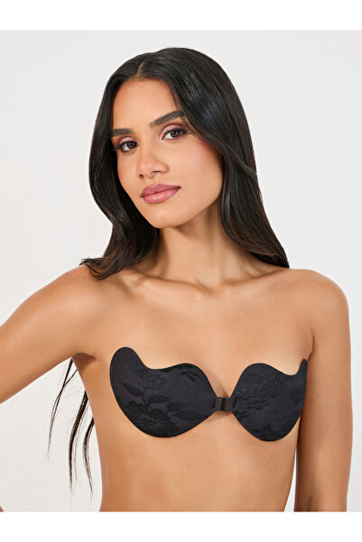Styli Front Clasp Lace Stick On Bra