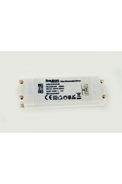 Braytron LED DRIVER 18W-300mA-IP20-TRIAC DIMMABLE