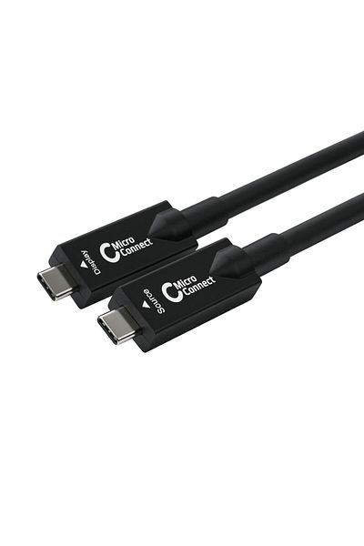 MicroConnect Cablu de fibră optică premium USB-C 3.2 Gen 1, 15 m, USB 3.2CC15OP