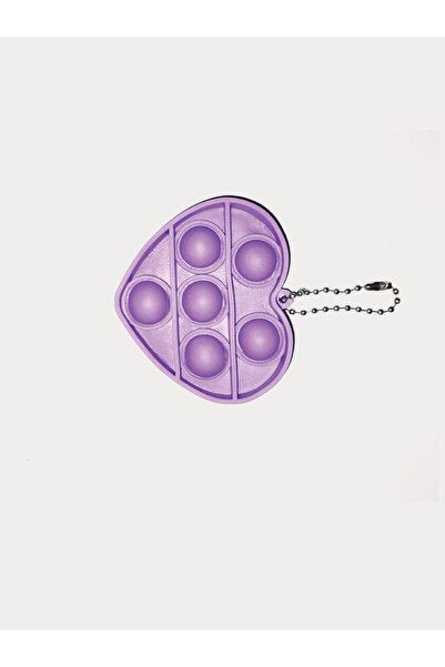 Fidget Popper By Styli Heart Fidget Popper Keychain