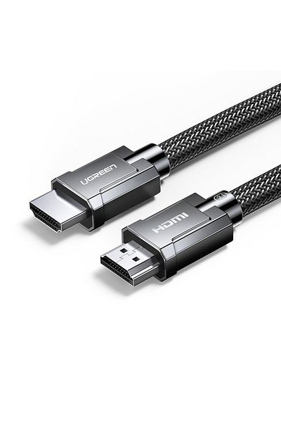 Ugreen Kabel przewód HDMI 2.1 8K 60Hz 48Gb/s 3m elastyczny w oplocie szary