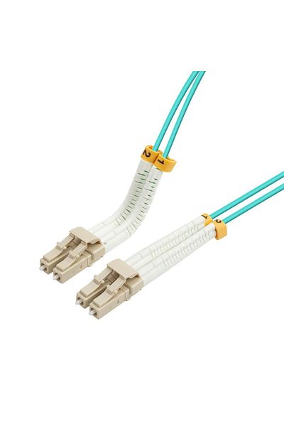 Inna marka Cablu fibră optică Lanview LC-LC multimod duplex 2m OM3 LSZH, flexibil, LVO231301-FLEX