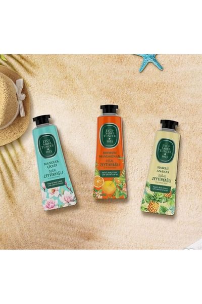 Eyüp Sabri Tuncer Eyüp Sabri̇ Tuncer Hand and Body Creams 50 ml 3 Pieces
