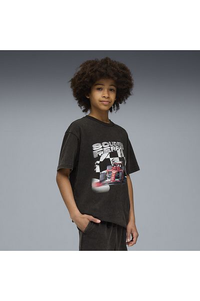 Puma Scuderia Ferrari Sportswear Car Graphic T-shirt Νεανικό