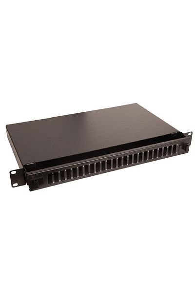 Inna marka Panou de patch-uri Lanview 19" 1U cu 24 de porturi SC duplex/LC quad pentru fibră optică, LVO231552
