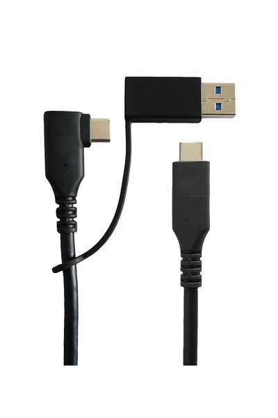 MicroConnect Adaptor USB-C la USB + unghiular