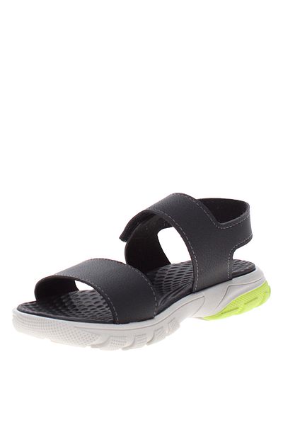 Styli Flower Detail Open Toe Flat Sandals