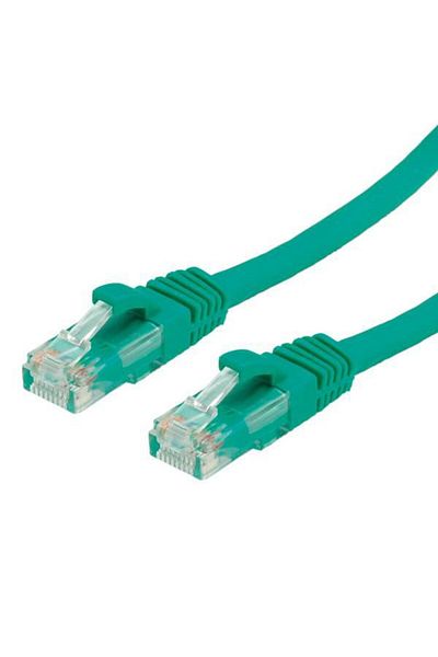 Inna marka Cablu de rețea Value U/UTP Cat.6A 1m Verde Cat6A UTP, 21.99.1441