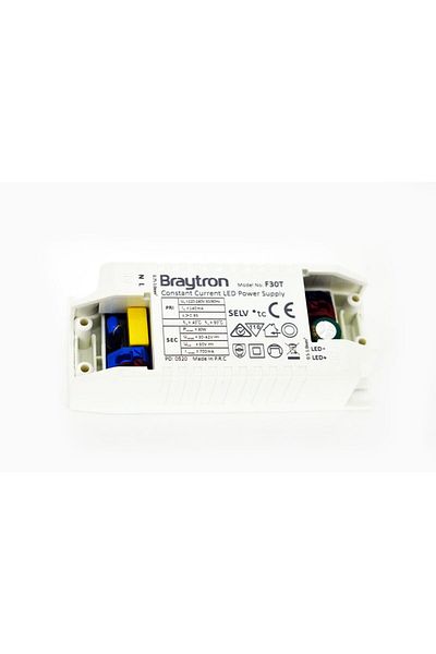 Braytron LED DRIVER CONSTANT CURRENT 30-42V 700mA max.30W