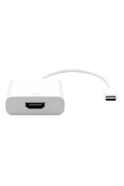 Inna marka Garbot USB 3.1 C do HDMI M/F biały 20 cm, 31.20.9005