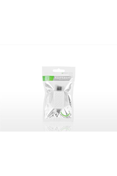 Ugreen Złączka łącznik kabli sieciowych skrętki RJ45 biały