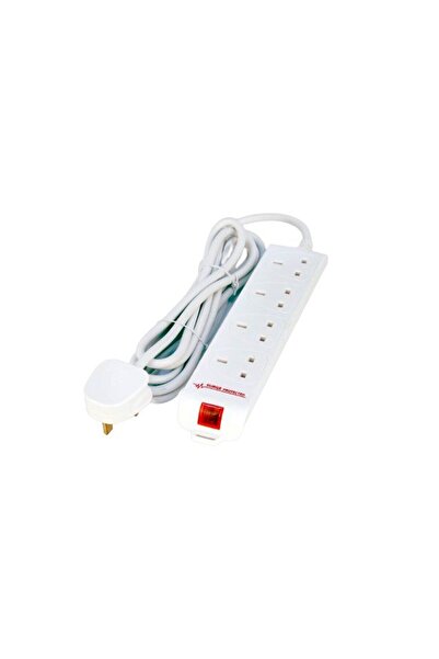 MicroConnect Prelungitor MicroConnect cu protecție la supratensiune, 4 prize,...