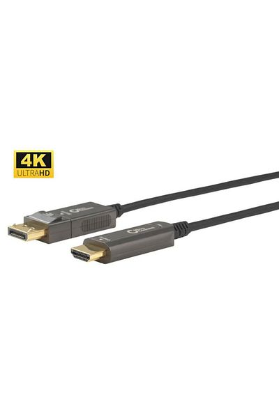 MicroConnect Cablu de fibră optică Premium DisplayPort 1.4