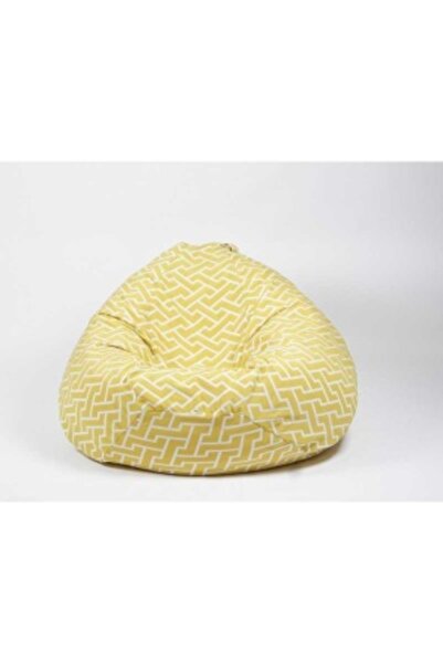 Pufrelax Fotoliu Nirvana Gigant, Material Textil - Zippity Yellow