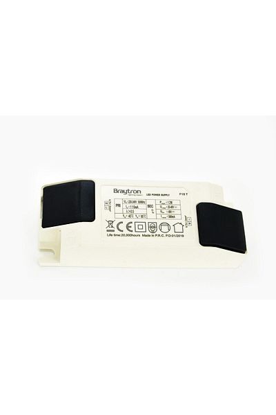 Braytron LED DRIVER CONSTANT CURRENT 25-40V 300mA max.12W
