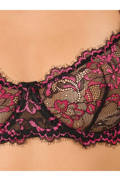INENEMIS By Styli Lace Non Padded Wired Bra