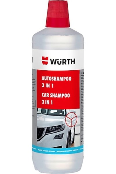 Würth 3 Etkili Araç Şampuanı 1 Litre