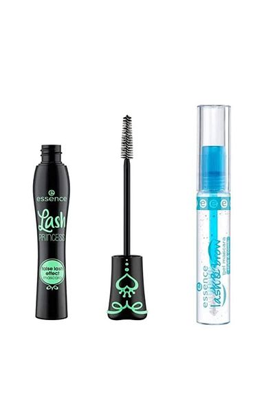 Essence ماسكارا جل شفافة للرموش والحواجب 9 مل مكون من قطعتين