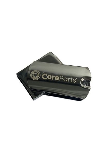 CoreParts Unitate flash USB 3.0 de 64 GB cu conector rotativ, albă, citire/scriere 100/20 MB/s