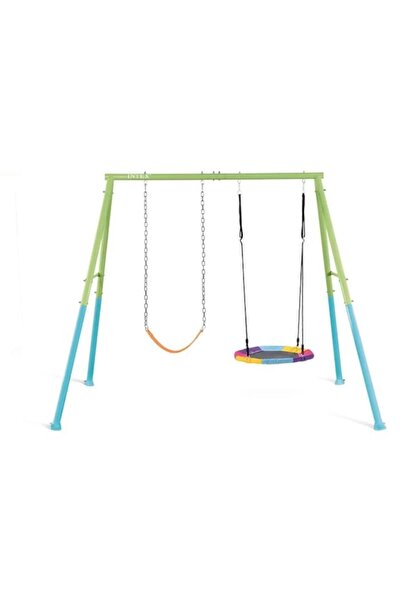 Intex Set Swing with Nest for Children, 2.54x2.35x2m,
