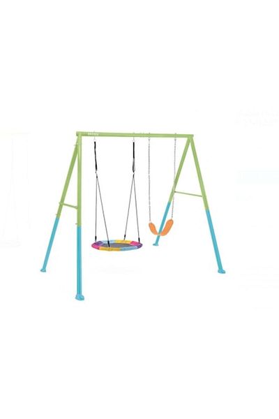 Intex Set balansoar cu cuib pentru copii, 2,54x2,35x2m,