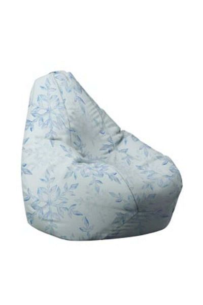 Pufrelax Fotoliu Nirvana Hobbit, Material Impermeabil - Snowflake