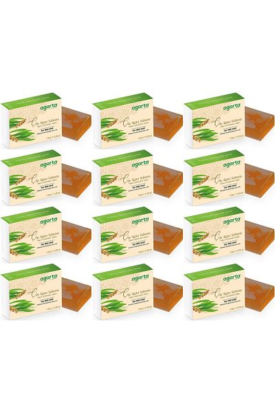 Agarta Handmade Natural Soap 150Gr Tea Tree (Set of 12)
