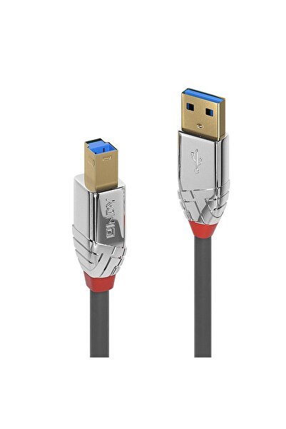Inna marka Cablu Lindy 5M USB 3.0 Tip A la B, Cromo Line, 36664