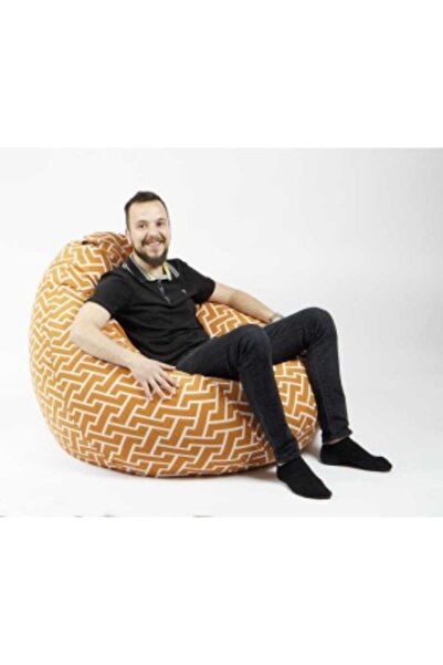 Pufrelax Fotoliu Nirvana Gigant, Material Textil - Zippity Orange