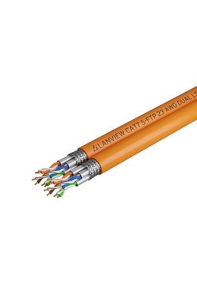Inna marka Cablu de rețea Lanview Cat7 S-FTP Dual, LVN122510