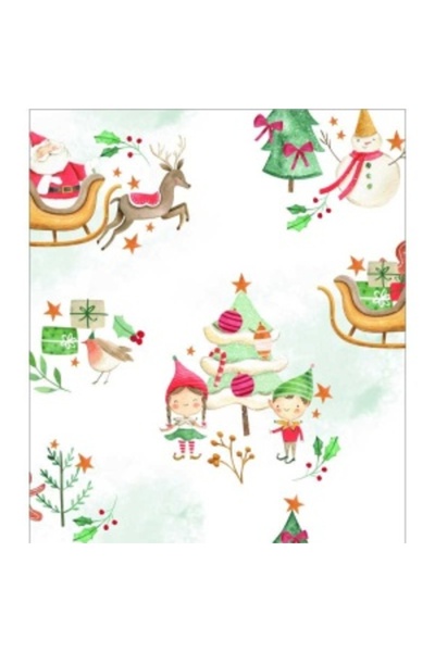 Pufrelax Fotoliu Nirvana Hobbit, Material Impermeabil - Santa's Coming To Town