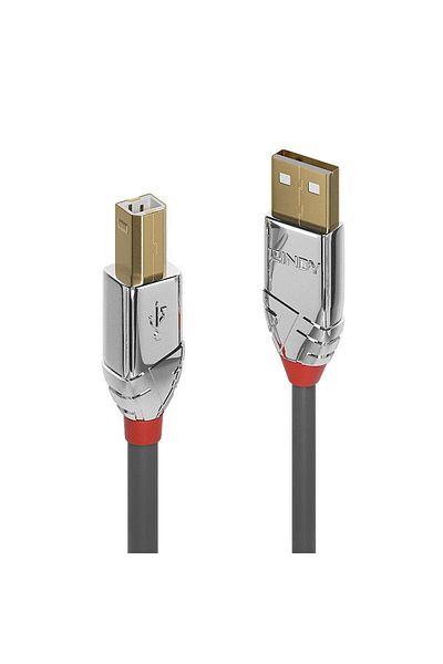 Inna marka Cablu Lindy USB 2.0 Tip A la Tip B Cromo Line 2M, 36642