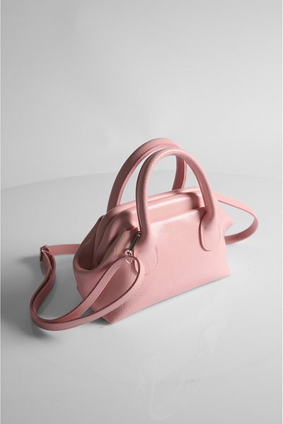 DENSİLA Women's Pink Long Strap Hand and Shoulder Bag