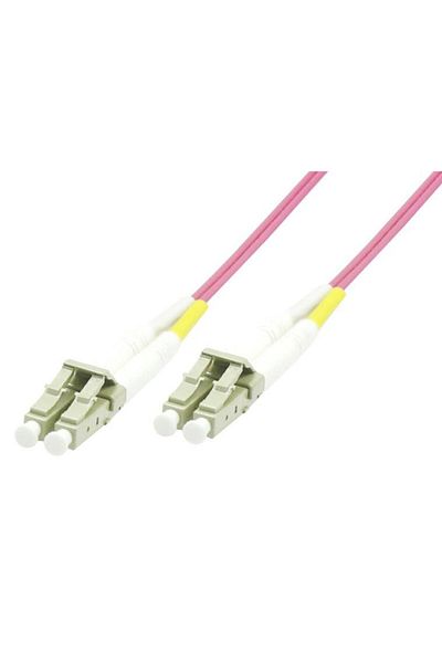 MicroConnect Kabel światłowodowy - LC/UPC-LC/UPC 50m OM4 MM Duplex LSZH OD: 2mm, 0.3dB