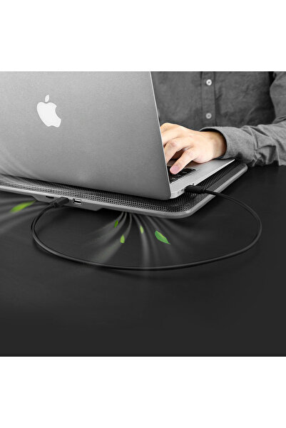 Ugreen Elastyczny giętki kabel przewód USB 2.0 480Mb/s 1.5m czarny