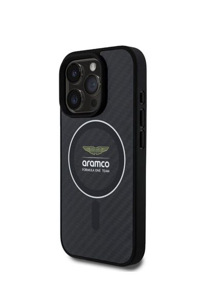 Aramco 16 Pro case with strong protection for the mobile phone, made of strong and luxurious carbon fiber. Original global brand Aramco
