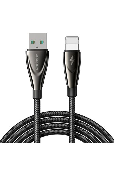 Joyroom Cablu iPhone Pioneer Seria USB-A - Lightning 3A 1.2m Negru