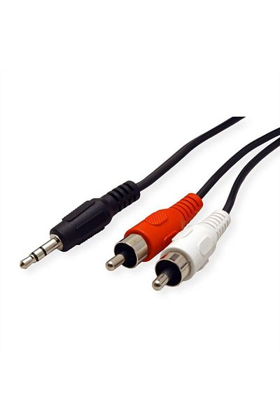 Inna marka Cablu audio Roline 3.5mm/2x RCA (M), 10m, 11.09.4349